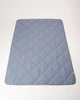 Одеяло MERINO всесезонное 220x200 синие в полоску - изображение 3