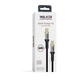 Кабель USB WALKER C950 Type-C to Type-C black - зображення 7