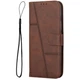 Чохол-книжка з застібкою UniCase Jet Cover для Infinix Hot 50 - Brown - зображення 2