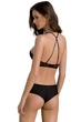 Комплект Passion KERRIA BIKINI ECO (бралетт и трусики-бикини) Черный L/XL - изображение 2