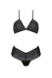 Комплект Passion KERRIA BIKINI ECO (бралетт и трусики-бикини) Черный L/XL - изображение 3