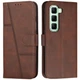 Чохол-книжка з застібкою UniCase Jet Cover для Infinix Hot 50 - Brown - зображення 1