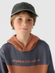 Худі на флісі дитяче 4F SWEATSHIRT M1222 158 Оранжевий 4FJWAW24TSWSM1222-65S - изображение 3