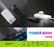 Power Bank – Портативна батарея 10.000 mAh. чорний - GP-10BQC швидка зарядка 22.5W GRUNHELM - зображення 7