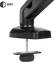 Настільне кріплення для монітора Qube 3209B 17-32" до 9 кг Чорне (3209B) - зображення 4