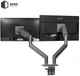 Настільне кріплення для двох моніторів Qube 4520GD 17-45" до 2x20 кг Сіре (4520GD) - зображення 13