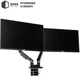 Настольное крепление для двух мониторов Qube RGB3520GD 17-35" до 2x20 кг Черное (RGB3520GD) - изображение 12