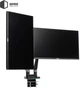 Настольное крепление для двух мониторов Qube RGB3520GD 17-35" до 2x20 кг Черное (RGB3520GD) - изображение 13