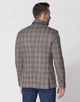 Пиджак Pierre Cardin из коллекции Future Flex в коричневую клетку - размер 25/50 (M)(39139/7950/42405) - изображение 2
