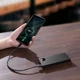 Павербанк Baseus Adaman Metal 10000 mAh 22.5W Digital Display Power Bank с быстрой зарядкой QC3.0+PD3.0 (PPAD070001) Black - изображение 9