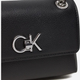 Сумка крос-боді жіноча зі штучної шкіри маленька Calvin Klein CKRK60K612546BEH Чорна (8720639574612) - зображення 5