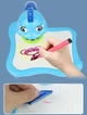 Дитячий столик проектор для малювання Projector Painting набір з проектором, 24 слайди, фломастери Синій - зображення 8