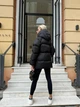 Женская зимняя куртка с капюшоном черного цвета 39428 One Size - изображение 7