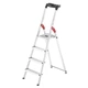 Лестница алюминиевая L60 Standard Line 4 ступеней, Hailo 8160407 - изображение 1