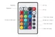 LED silicon вологозахист підсвітка 5 метрів кольорова RGB 2835 SMD комплект пульт контролер керування DC12V - зображення 7