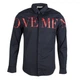 Рубашка мужская Jack&Jones Regular-Fit Чорный S 030823-675898 - изображение 1