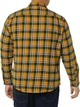 Фланельна сорочка Amazon Essentials Long-Sleeve Flannel Shirt Color: Black Tobacco Brown Plaid M - изображение 2