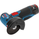 Аккумуляторная угловая шлифовальная машина Bosch GWS 12V-76 Professional, 2 акб 3 Ah - изображение 1