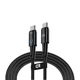 Кабель ArmorStandart AT-C6 USB Type-C to USB Type-C 60W 1,2m Black (ARM75869) - зображення 1