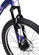 Rower dziecięcy Huffy 24" Extent Fioletowy 64359W (324476435952) - obraz 4