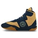Борцовки замшевые Fistrage Fight Gear 7747 размер 37 Beige-Deep Blue - изображение 2