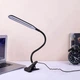Світлодіодна USB LED лампа ACG Black на гнучкому шнурі led lamp на прищіпці світильник прищіпка складна переносна - зображення 2