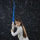 Star Wars Rey Action Force Electronic Lightsaber Світловий меч синій Рей (Пружинить по кнопці) E3394 - зображення 9