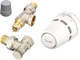 Комплект радиаторный DANFOSS Regus RA-FN+RLV-S 1/2" осевой боковое подключение (015G5311) - изображение 2