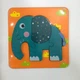 Деревянная игра Пазл-вкладыш С 48702 (6900067487025) Слон Вид 7 - изображение 1