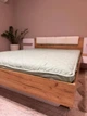 Наматрасник Mency хлопковый двуспальный 180х200 см с бортом Оливковый (П4К-al-namatrats-002-21) - изображение 1
