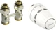 Комплект радиаторный DANFOSS Regus M30x1.5+RLV-KB 1/2" прямой нижнее подключение (015G5308) - изображение 3