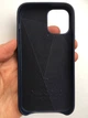 Чехол кожаный Decoded Leather Case Original для Apple Iphone 12 mini (5.4") Matt Navy Blue - изображение 4