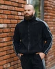 Спортивний костюм чоловічий теплий зимовий м'який плюшевий без капюшона молодіжний стильний M - зображення 4
