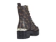 Жіночі ботинки Guess Women's Fearne Lug Sole Lace Up Bootie Коричневі 39.5 (8.5 M US) (348106) - изображение 3