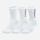 Набор мужских носков высоких Under Armour UA 3-Maker 3pk Mid-Crew 1373084-101 L (42-45) 3 пары Белый (196886399069) - изображение 1