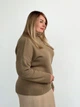 Свитер вязаный оверсайз женский ARTKNIT Sofia One Size Ореховый (4823093466630) - изображение 5
