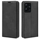 Чохол Taba Retro-Skin для Xiaomi Redmi Note 12 книжка з візитівкою шкіра PU чорний - зображення 1