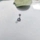 Сережка для пірсингу вуха Серце DeKolie MK1197-27 срібний - зображення 4