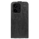 Чехол IETP для Xiaomi Redmi Note 13 Pro Plus 5G флип вертикальный кожа PU черный - изображение 3