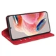 Чохол Taba Retro-Skin для Xiaomi Redmi Note 12 книжка з візитівкою шкіра PU червоний - зображення 5