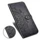 Чохол Vintage для Iphone 12 Pro книжка шкіра PU з візитницею чорний - зображення 6