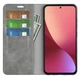 Чехол Taba Retro-Skin для Xiaomi Redmi Note 12S книжка с визитницей кожа PU серый - изображение 2