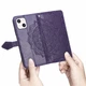 Чехол Vintage для Iphone 13 книжка кожа PU с визитницей фиолетовый - изображение 5