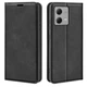 Чехол Taba Retro-Skin для Motorola Moto G84 книжка кожа PU с визитницей черный - изображение 1