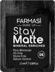Пробники матирующего минерального тона 06 Stay Matte Foundation, 4 шт х 2.5 мл, Farmasi - изображение 1