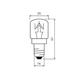 Лампа накаливания для холодильников Philips Appliance 15W E14 230-240V T25 CL RF -20°C - изображение 2
