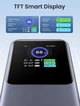 Внешний аккумулятор (Павербанк) Ugreen Nexode Power Bank 25000mAh 200W TFT Smart Display - Gray - изображение 4