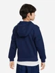 Детская теплая толстовка на флисе с капюшоном для мальчика Nike K Nsw Club Flc Hd Fz Ls Lbr FD3004-410 128-137 см Темно-синяя (196607240878) - изображение 2