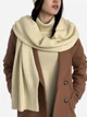 Шарф женский ARTKNIT Sofia Wool 38228 Сливочный (4823093427648) - изображение 5