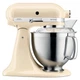 Міксер планетарний KitchenAid Artisan, об'єм чаші 4,8 л, кремовий (5KSM185PSEAC) - зображення 3